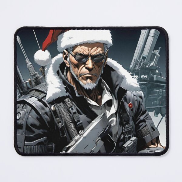 Item preview, Futuristic Christmas Soldier in Action Mode designed and sold by GrizzlyCollective.