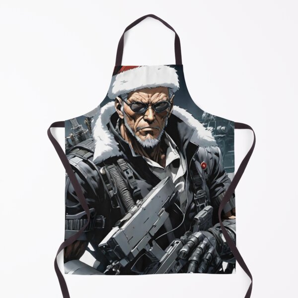 Item preview, Futuristic Christmas Soldier in Action Mode designed and sold by GrizzlyCollective.