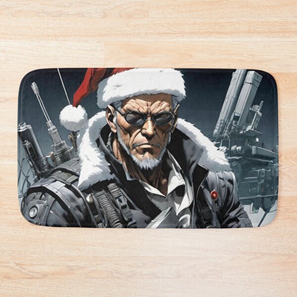 Item preview, Futuristic Christmas Soldier in Action Mode designed and sold by GrizzlyCollective.