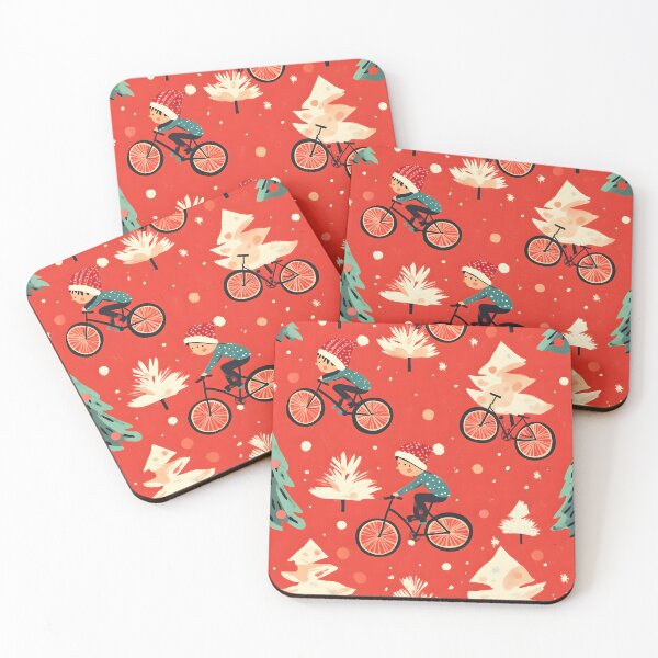 Item preview, Child on a bike - Fun Christmas designed and sold by Fab-Haven.