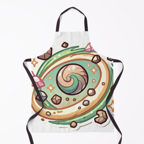 Item preview, Cosmic Gem Swirl Illustration designed and sold by pixelpopplanet.