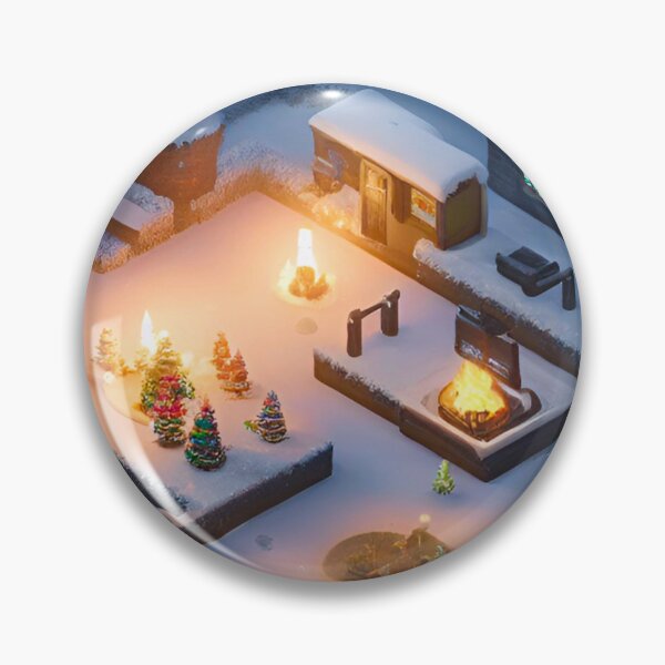 Item preview, Frozen Township Covered in Icy Beauty designed and sold by GrizzlyCollective.