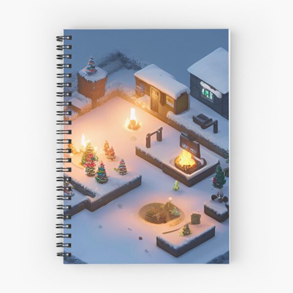 Item preview, Frozen Township Covered in Icy Beauty designed and sold by GrizzlyCollective.