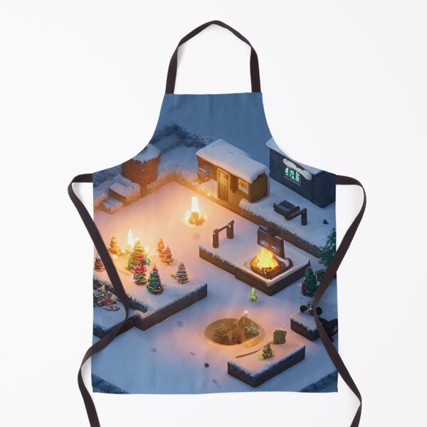 Item preview, Frozen Township Covered in Icy Beauty designed and sold by GrizzlyCollective.