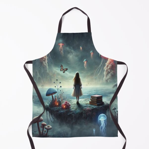 Item preview, AI generated surrealistic girl designed and sold by AI-this-is-AI.