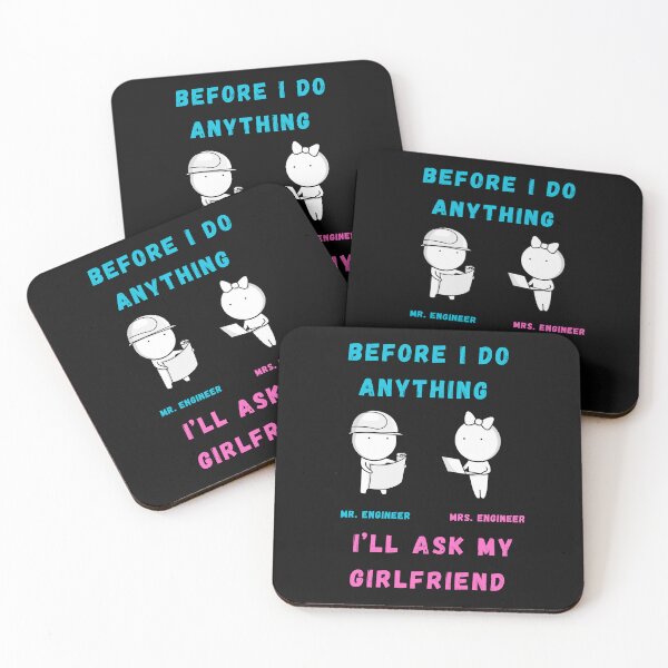 Item preview, Before I Do Anything I'll Ask My Girlfriend designed and sold by Maggie Mustard.