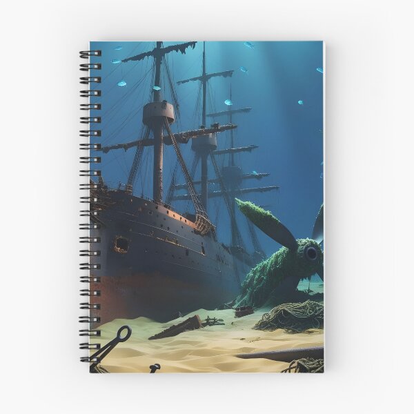 Item preview, sailing ship sunk at sea / ocean 2 designed and sold by AA-designstore.