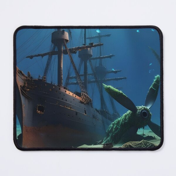 Item preview, sailing ship sunk at sea / ocean 2 designed and sold by AA-designstore.