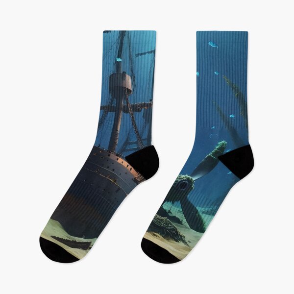 Item preview, sailing ship sunk at sea / ocean 2 designed and sold by AA-designstore.