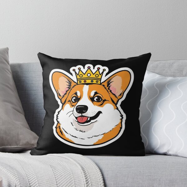 Item preview, Corgi con corona designed and sold by pawspower.