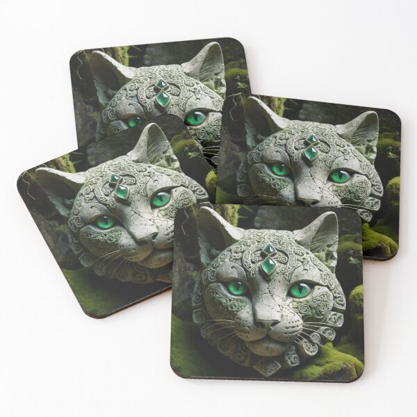 Item preview, Ancient Guardian Cat of Eternity designed and sold by RebelPaintBrush.