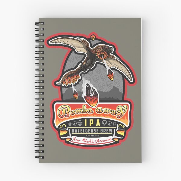 Item preview, Bazelgeuse - Bombs Away IPA designed and sold by Jagonaut.