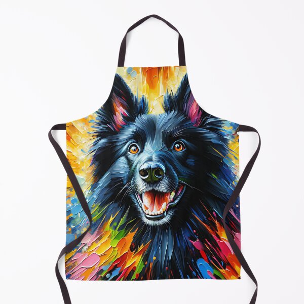 Item preview, Belgian Sheepdog Dog Portrait Acrylic Art Print Pet Portrait Gifts for Dog Lovers designed and sold by Puppy Puzzles Plus.