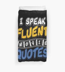 Movie Quotes Duvet Cover