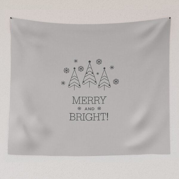 Item preview, Merry and bright christmas designed and sold by FriendlyLlama.