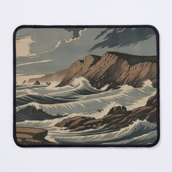 Item preview, Nature’s Power: Coastal Elegance in Earthy Tones designed and sold by MyriadVoices.