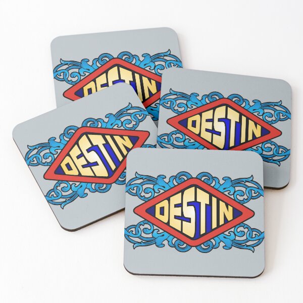 Item preview, Destin FL Florida emblem retro sign designed and sold by studioss76.