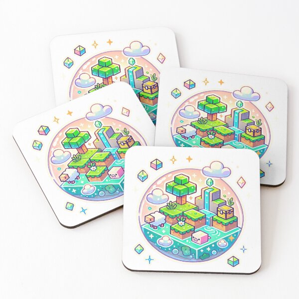 Item preview, Cute Isometric Pixel Art Island Adventure designed and sold by pixelpopplanet.