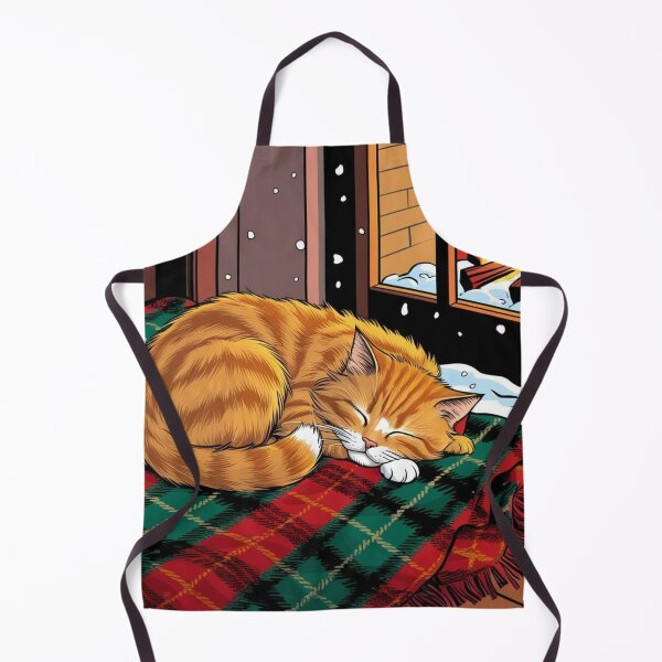 Item preview, Snuggled Up Cat by the Fire designed and sold by FurRealArt.