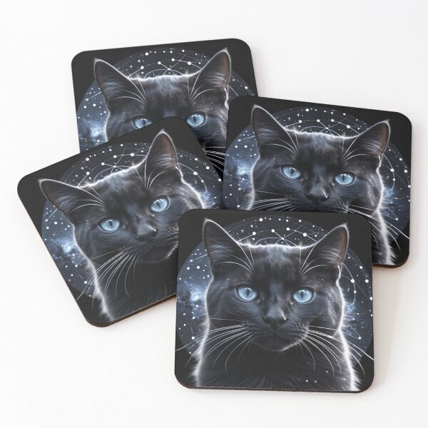 Item preview, Velvet Elegant Space Kitten designed and sold by RebelPaintBrush.