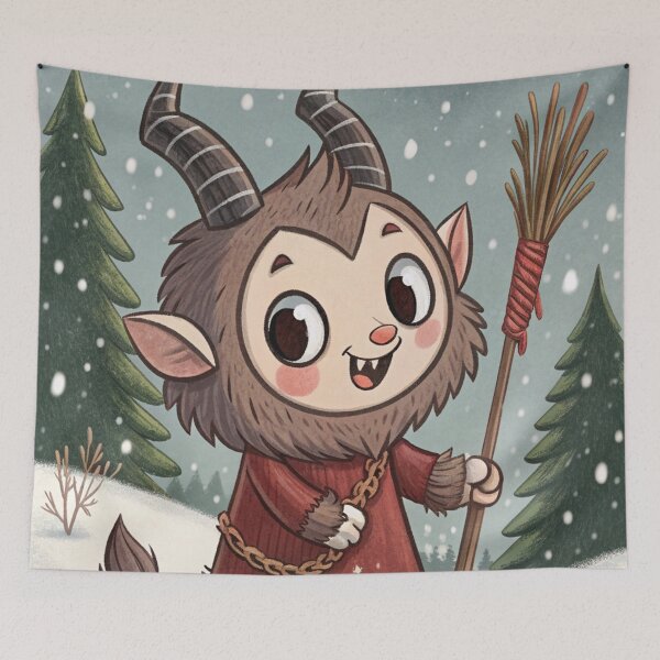 Item preview, Krampus 12 designed and sold by AIfolklore.
