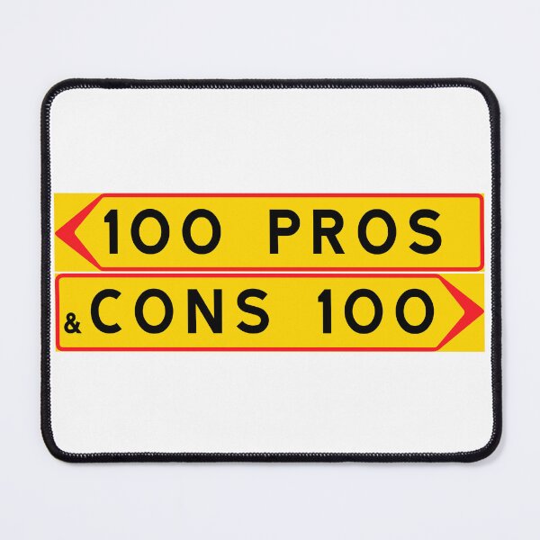 Item preview, Pros and cons designed and sold by ALF2023.