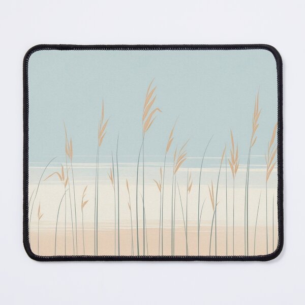 Item preview, Minimalist Serenity: Wild Grasses Against the Sky designed and sold by MyriadVoices.