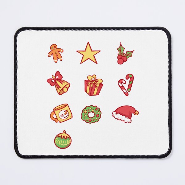 Item preview, Christmas Sticker Set RED designed and sold by Gabby Powell.