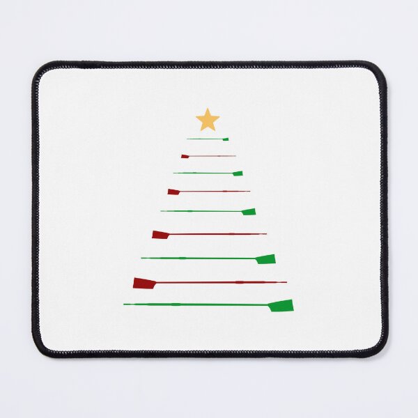 Item preview, Rowing Oar Holiday Tree Funny Rowing designed and sold by StrokeOfGeniusR.