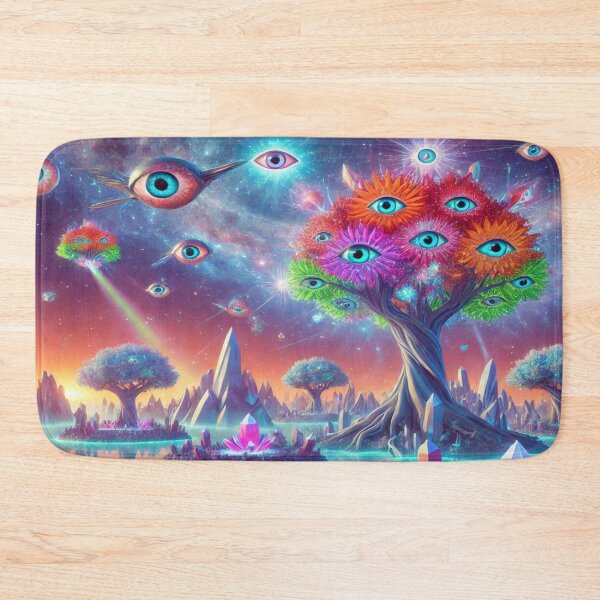 Item preview, Tree Watchers Fifth Dimension mythological Alien Universe designed and sold by WyckedLynn.