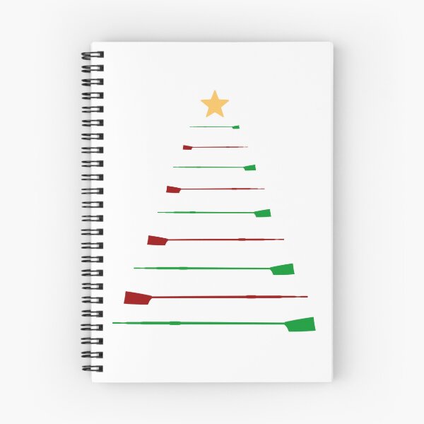 Item preview, Rowing Oar Holiday Tree Funny Rowing designed and sold by StrokeOfGeniusR.