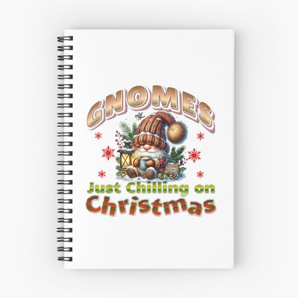Item preview, Gnomes, Just Chilling on Christmas Design designed and sold by Raise2Shine.