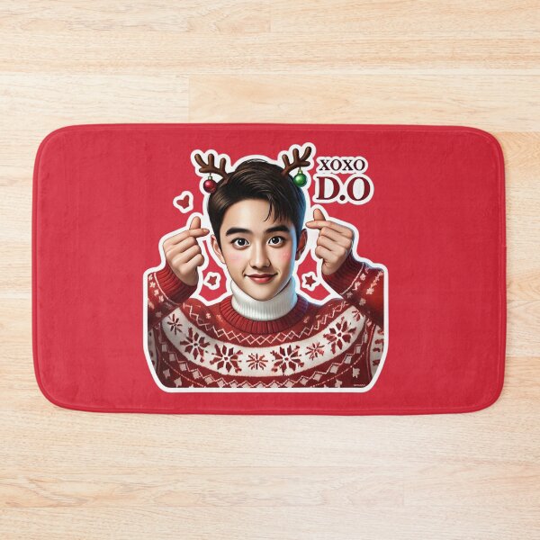 Item preview, D.O. Holiday Sticker | XOXO Festive Collectible for EXO-Ls designed and sold by DEEPDesignsART.