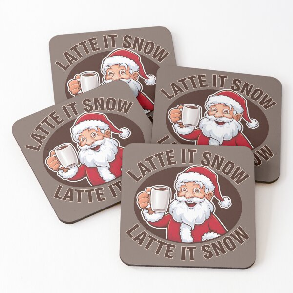 Item preview, Latte it snow designed and sold by FriendlyLlama.