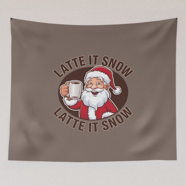 Item preview, Latte it snow designed and sold by FriendlyLlama.