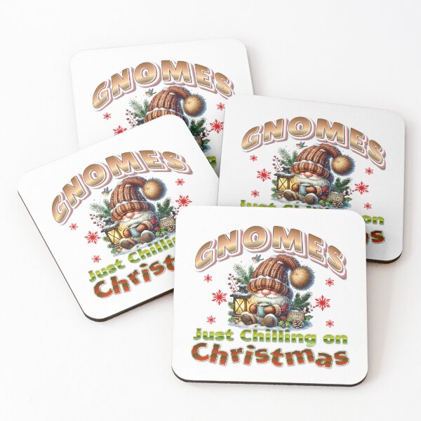 Item preview, Gnomes, Just Chilling on Christmas Design designed and sold by Raise2Shine.