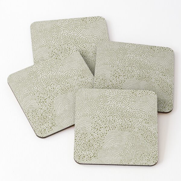 Item preview, Green Swirling Dot Pattern designed and sold by BONBcreative.