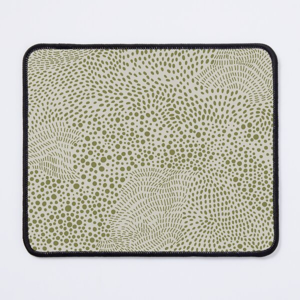 Item preview, Green Swirling Dot Pattern designed and sold by BONBcreative.