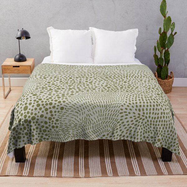 Item preview, Green Swirling Dot Pattern designed and sold by BONBcreative.