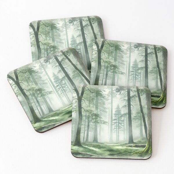 Item preview, Whispering Woods in Misty Veil designed and sold by yaser1234.