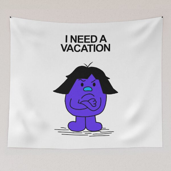 Item preview, Little Miss I Need a Vacation designed and sold by Scat the cat.