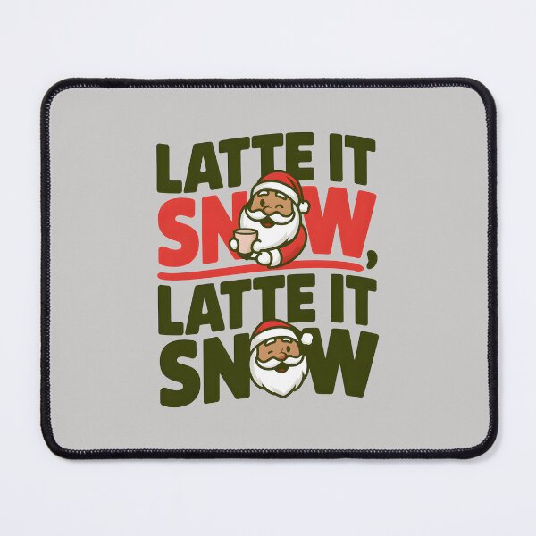 Item preview, Latte it snow designed and sold by FriendlyLlama.