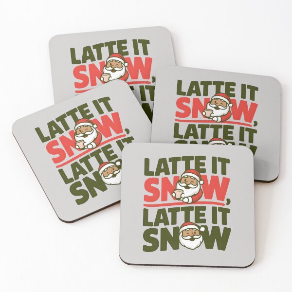 Item preview, Latte it snow designed and sold by FriendlyLlama.