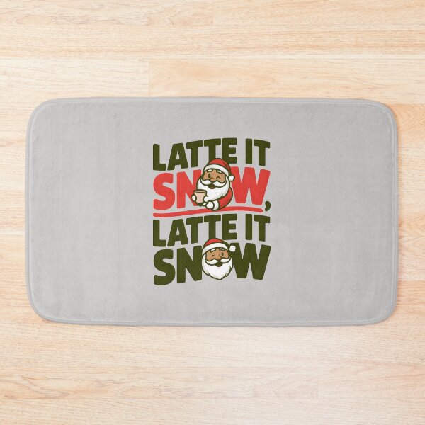 Item preview, Latte it snow designed and sold by FriendlyLlama.