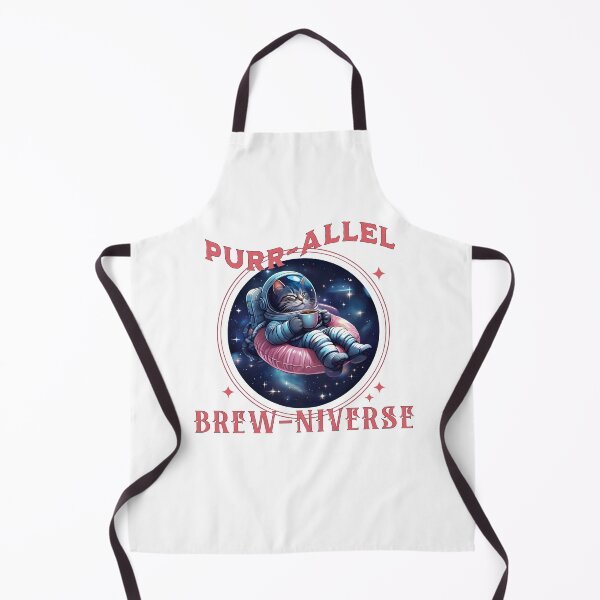 Item preview, Parallel Universe Space Cat Cozy Coffee Cosmic Brew designed and sold by SamSupershirt.