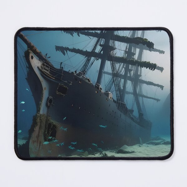 Item preview, sailing ship sunk at sea / ocean 2 designed and sold by AA-designstore.