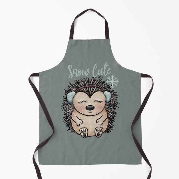 Item preview, Snow Cute Hedgehog, Hedge hog, Cozy Winter, Ear Muffs, Snowflake designed and sold by MerchSearchCO.
