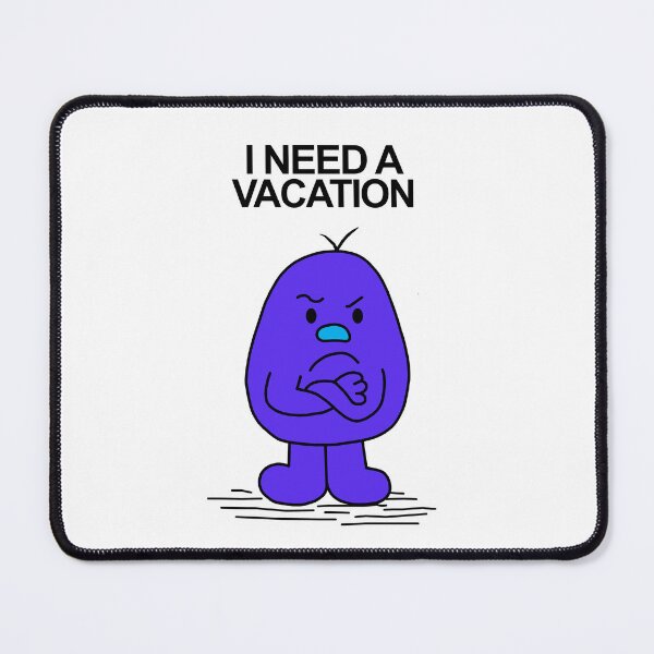 Item preview, Mr Men I Need a Vacation designed and sold by Scat the cat.