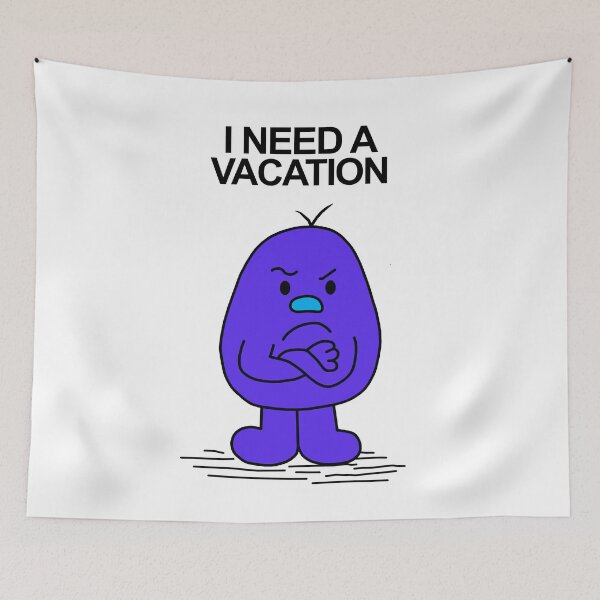 Item preview, Mr Men I Need a Vacation designed and sold by Scat the cat.