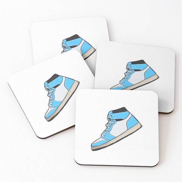 Item preview, Blue high top sneaker designed and sold by Sneakerlike.